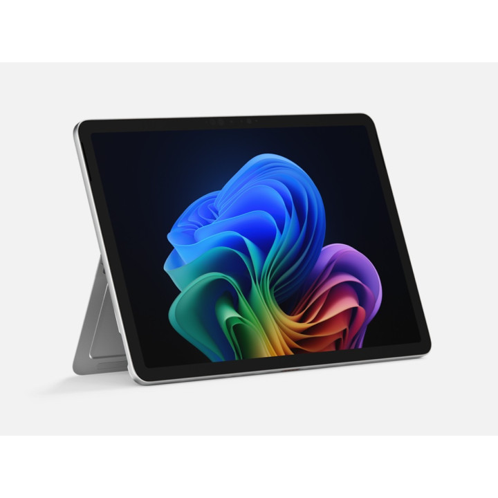Microsoft Surface Pro 12 — Snapdragon X2 Plus (X2P-64-100), 16 Go, 256 Go, 13 pouces, platine — vue 3