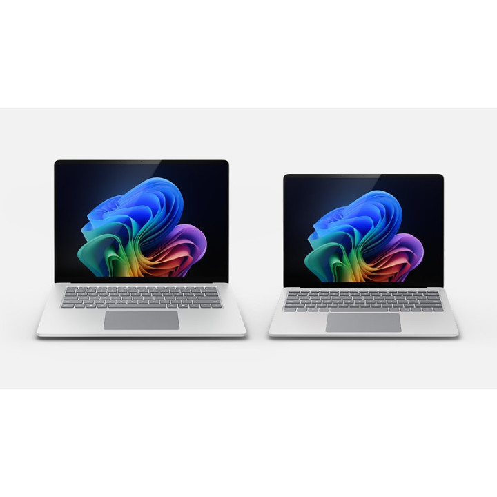 Microsoft Surface Laptop 8 — Snapdragon X2 Plus (X2P-64-100), 16 Go, 256 Go, 13,8 pouces, platine — vue 2