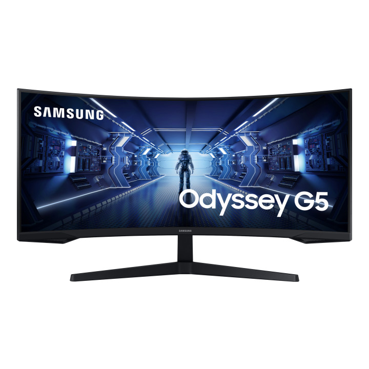 Samsung G55T écran plat de PC 86,4 cm (34") 3440 x 1440 pixels UltraWide Quad HD LED Noir — vue 1