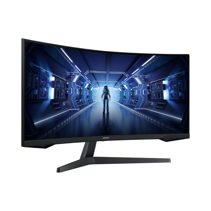 Samsung G55T écran plat de PC 86,4 cm (34") 3440 x 1440 pixels UltraWide Quad HD LED Noir — vue 4