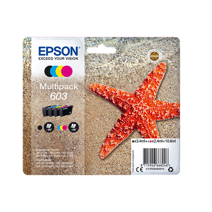 Epson Multipack 4-colours 603 Ink — vue 1