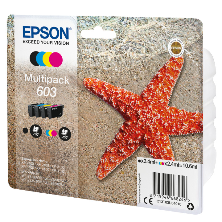 Epson Multipack 4-colours 603 Ink — vue 2