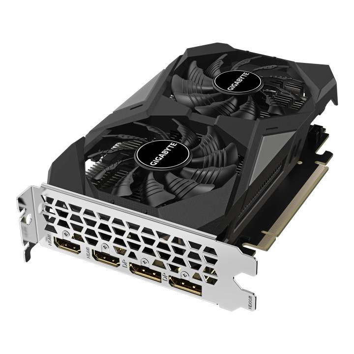 GIGABYTE GeForce RTX 3050 WINDFORCE OC V2 6G NVIDIA 6 Go GDDR6 — vue 2