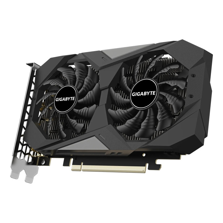 GIGABYTE GeForce RTX 3050 WINDFORCE OC V2 6G NVIDIA 6 Go GDDR6 — vue 4