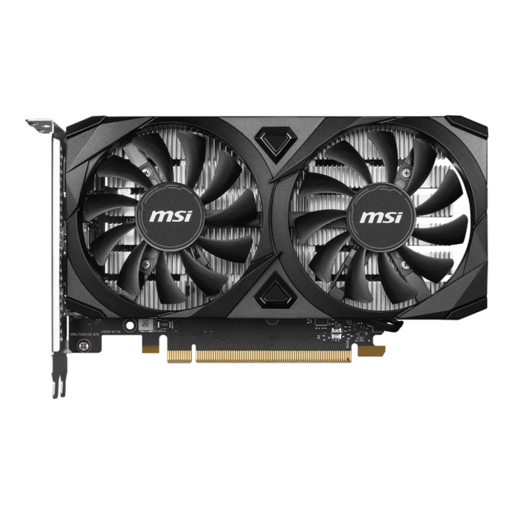 MSI VENTUS GeForce RTX 3050 2X E 6G OC NVIDIA 6 Go GDDR6 — vue 2