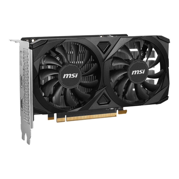 MSI VENTUS GeForce RTX 3050 2X E 6G OC NVIDIA 6 Go GDDR6 — vue 3