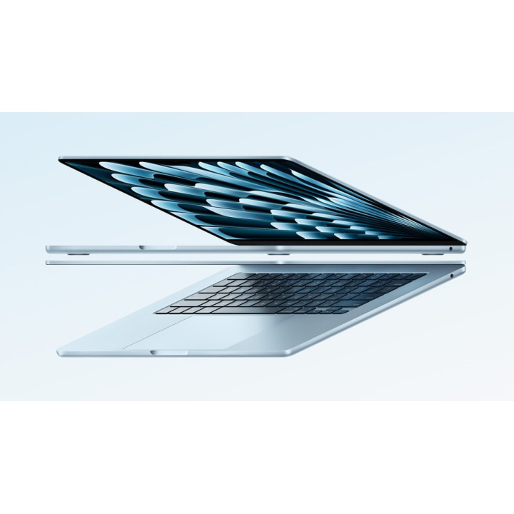 Apple MacBook Air 13 — Apple M5, 24 Go, 1 To SSD, bleu ciel — vue 2