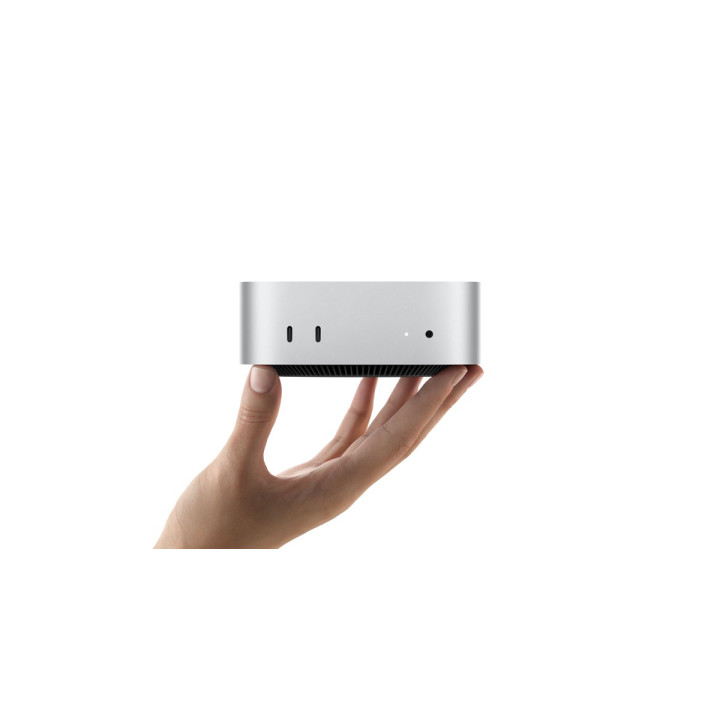 Apple Mac mini — Apple M6, 16 Go, 256 Go SSD, argent — vue 1