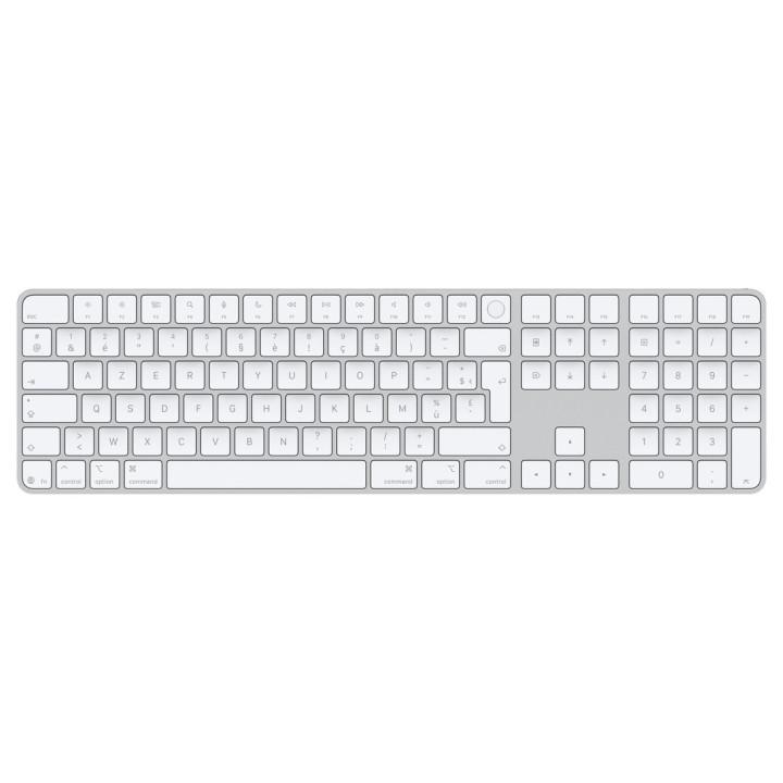 Apple Magic Keyboard avec Touch ID et pavé numérique — AZERTY français — vue 2