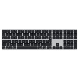 Apple Magic Keyboard avec Touch ID et pavé numérique — AZERTY français, noir — vue 1