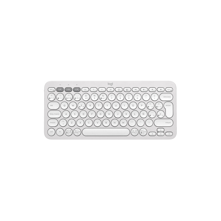 Logitech Pebble Keys 2 K380s — clavier Bluetooth — vue 2