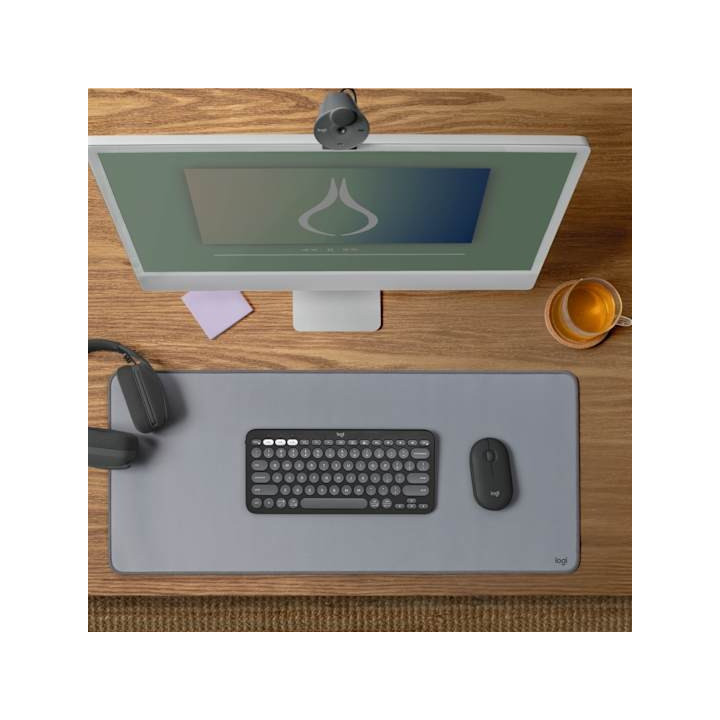 Logitech Pebble Keys 2 K380s — clavier Bluetooth — vue 3