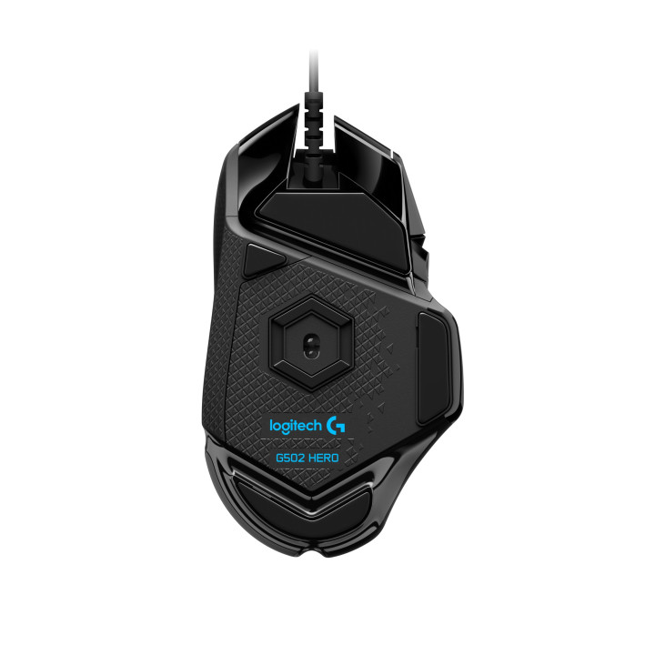 Logitech G502 HERO — souris filaire — vue 2