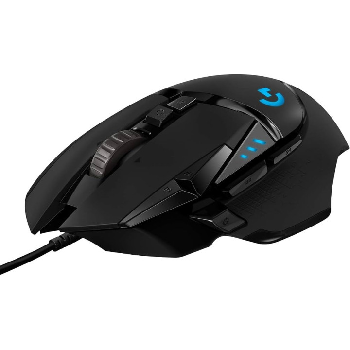 Logitech G502 HERO — souris filaire — vue 3