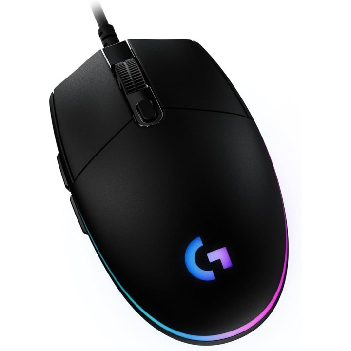 Logitech G203 LIGHTSYNC — souris filaire — vue 1