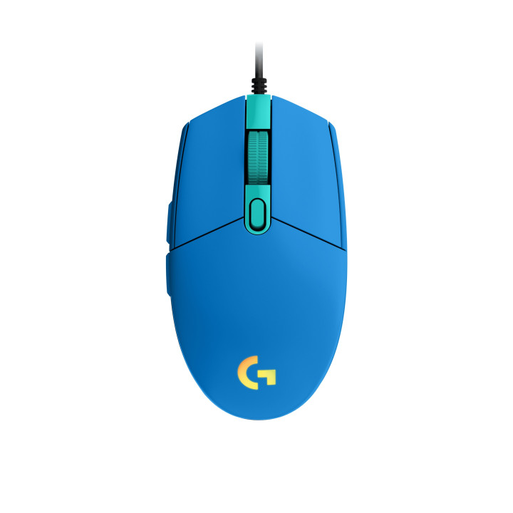 Logitech G203 LIGHTSYNC — souris filaire — vue 2