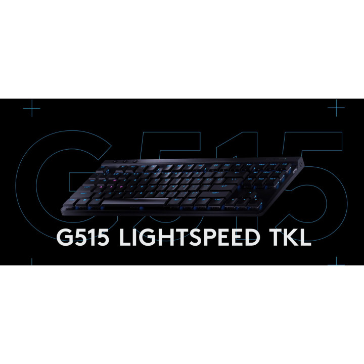 Logitech G515 LIGHTSPEED TKL — clavier sans fil — vue 2