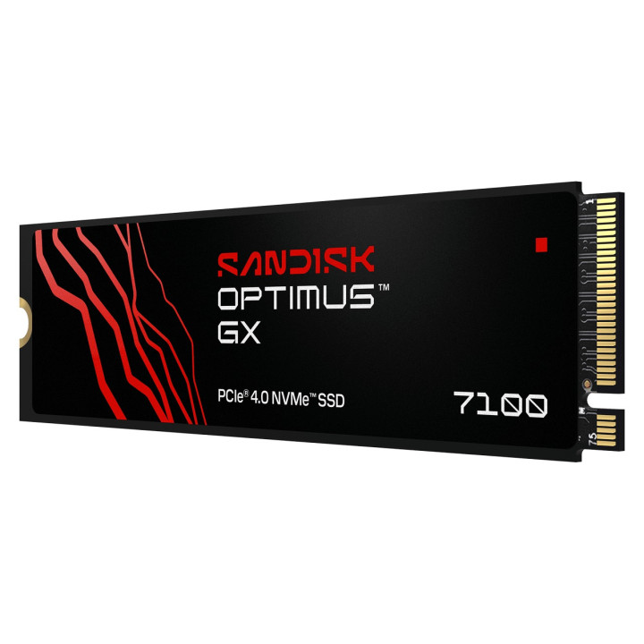 SanDisk Optimus GX 7100 500 Go — SSD NVMe M.2 — vue 1