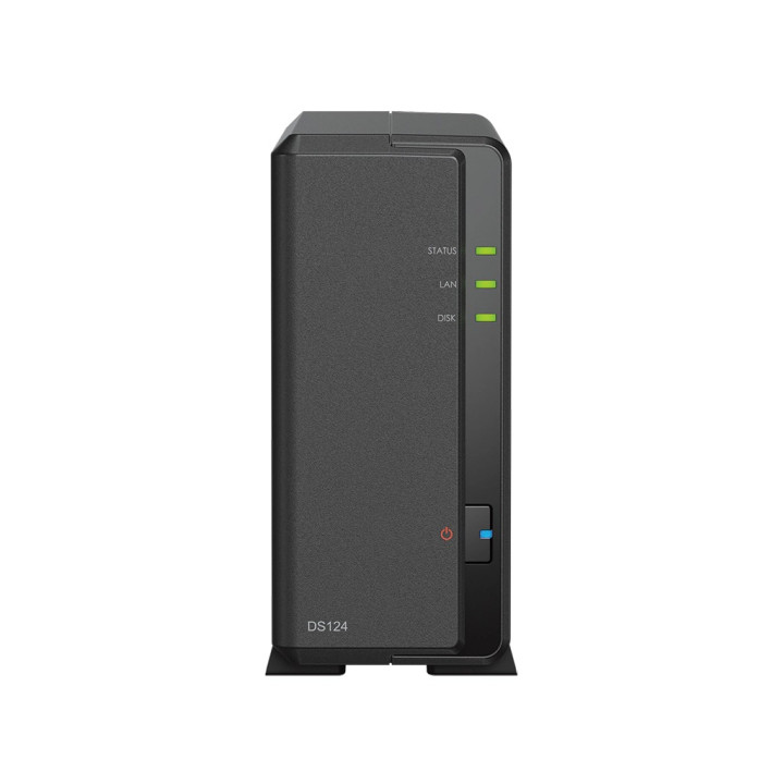 Synology DiskStation DS124 — serveur NAS 1 baie — vue 3