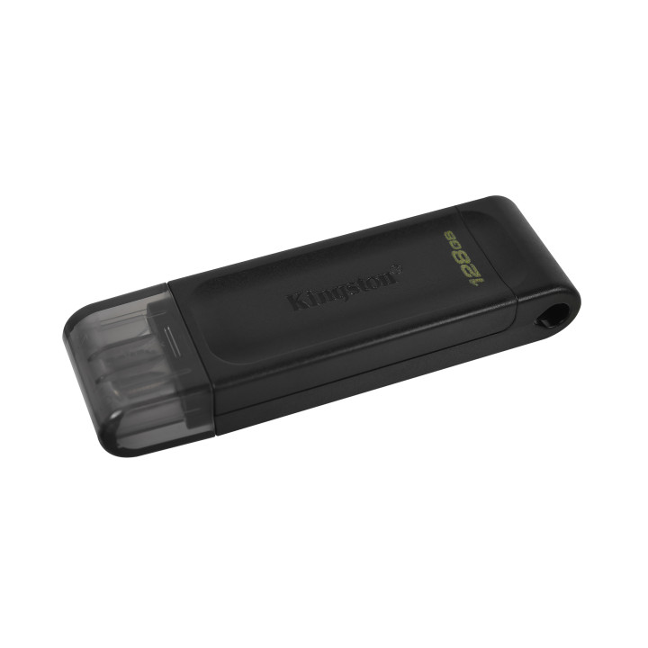 Kingston DataTraveler 70 — 128 Go, USB-C — vue 2
