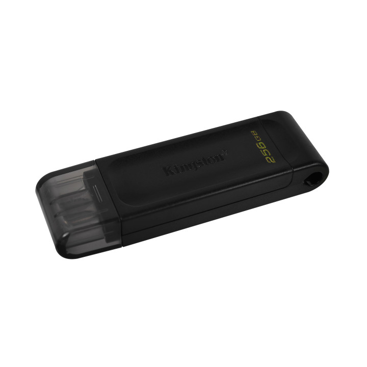 Kingston DataTraveler 70 — 256 Go, USB-C — vue 2