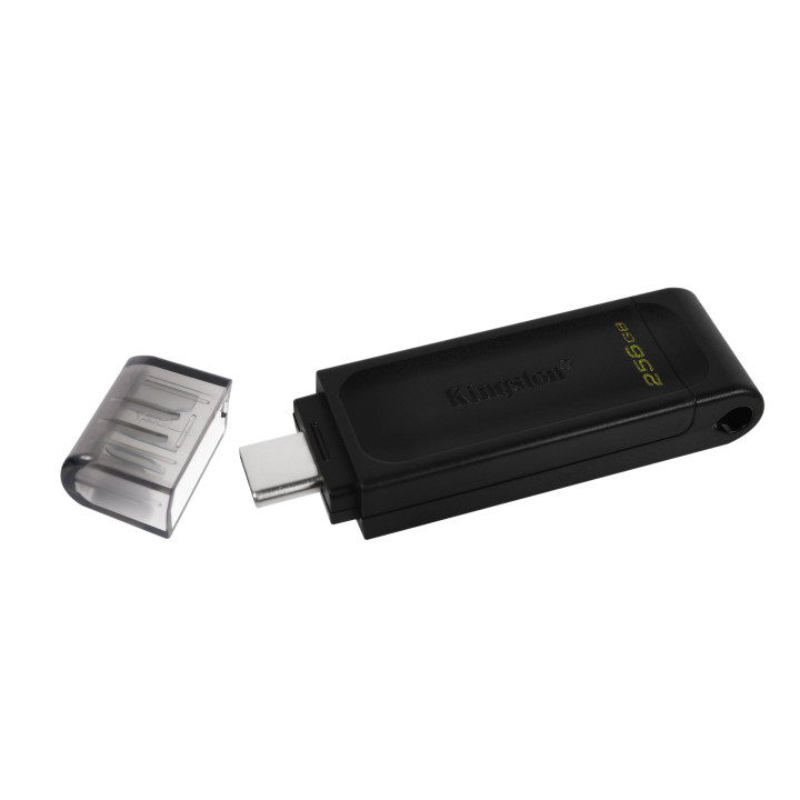 Kingston DataTraveler 70 — 256 Go, USB-C — vue 4