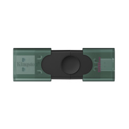 Kingston DataTraveler Duo Gen 2 — 128 Go, USB-A et USB-C — vue 1