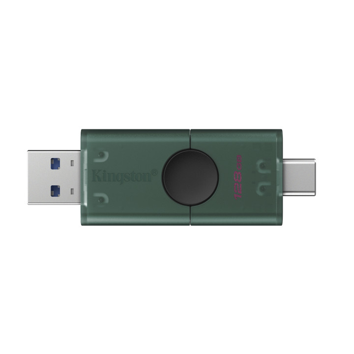 Kingston DataTraveler Duo Gen 2 — 128 Go, USB-A et USB-C — vue 2