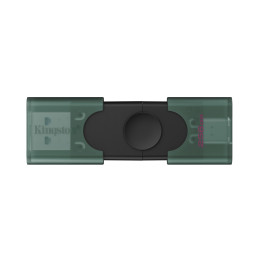 Kingston DataTraveler Duo Gen 2 — 256 Go, USB-A et USB-C — vue 1