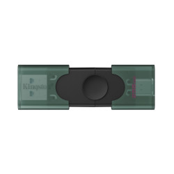 Kingston DataTraveler Duo Gen 2 — 256 Go, USB-A et USB-C