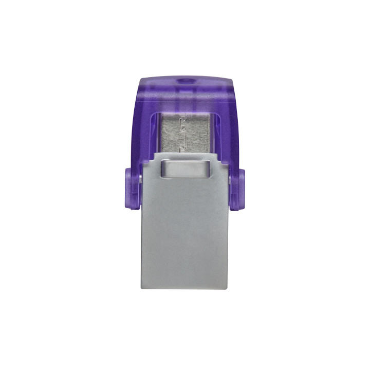 Kingston DataTraveler microDuo 3C Gen 3 — 128 Go, USB-A et USB-C — vue 4