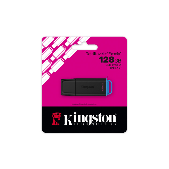 Kingston DataTraveler Exodia Gen 2 — 128 Go, USB-A — vue 4