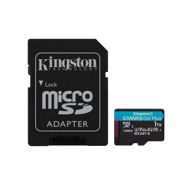 Kingston Canvas Go! Plus Gen 4 — 1 To, microSDXC — vue 1