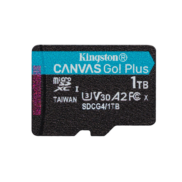 Kingston Canvas Go! Plus Gen 4 — 1 To, microSDXC — vue 2