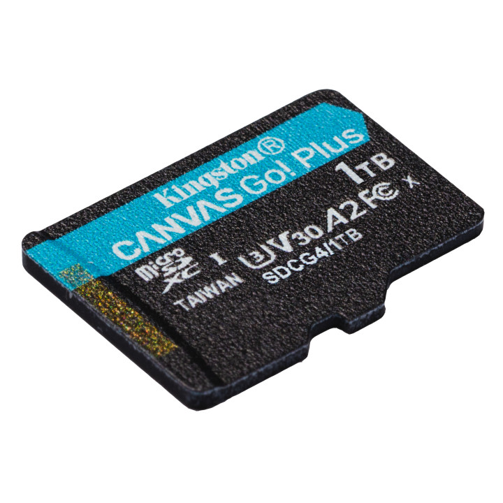 Kingston Canvas Go! Plus Gen 4 — 1 To, microSDXC — vue 4