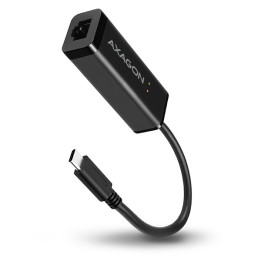 Axagon ADE-SRC — Adaptateur réseau USB-C 3.1 vers RJ45 Gigabit alu