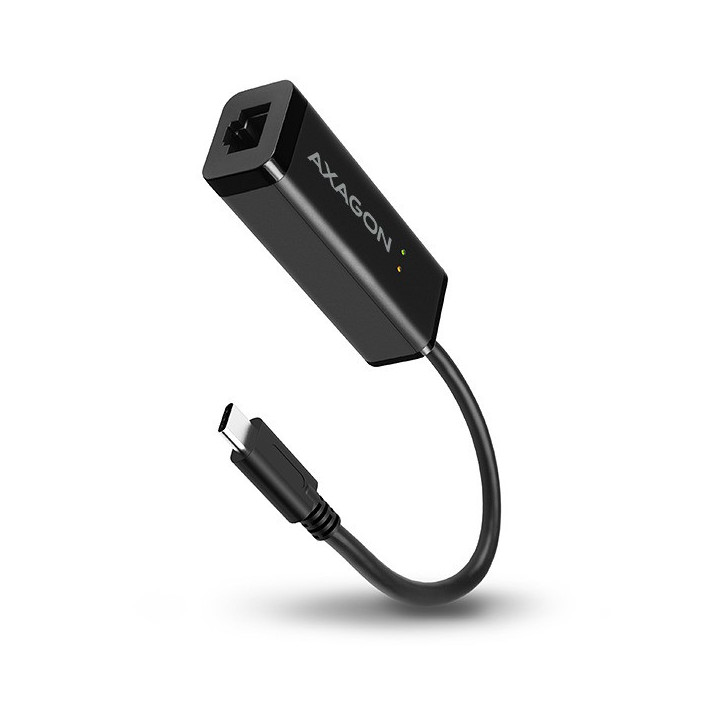 Axagon ADE-SRC — Adaptateur réseau USB-C 3.1 vers RJ45 Gigabit alu
