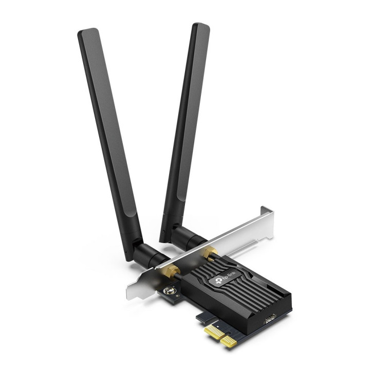 TP-Link Archer TX55E — Carte d'extension PCIe Wi-Fi 6 AX3000 et Bluetooth 5.2