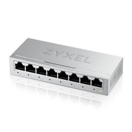 Zyxel GS-108B v5 — Switch bureautique 8 ports Gigabit boîtier métal