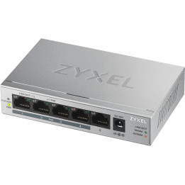 Zyxel GS1005-HP — Switch non administrable 5 ports Gigabit dont 4 ports PoE+ 60W