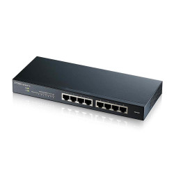 Zyxel GS1900-8 v2 — Switch administrable Web 8 ports Gigabit silencieux