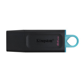 Kingston DataTraveler Exodia 64 Go — Clé USB 3.2 Gen 1 avec anneau pour porte-clés