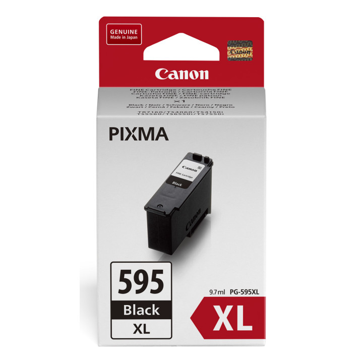 Canon PG-595XL cartouche d'encre 1 pièce(s) Original Rendement élevé (XL) Noir — vue 2