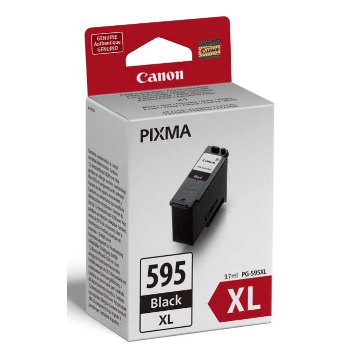Canon PG-595XL cartouche d'encre 1 pièce(s) Original Rendement élevé (XL) Noir — vue 3