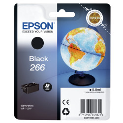 Epson Globe Encre noire 266 — Cartouche d'encre noire, 250 pages
