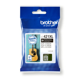 Brother LC421XLBK Cartouche d'encre originale – Noire — vue 1