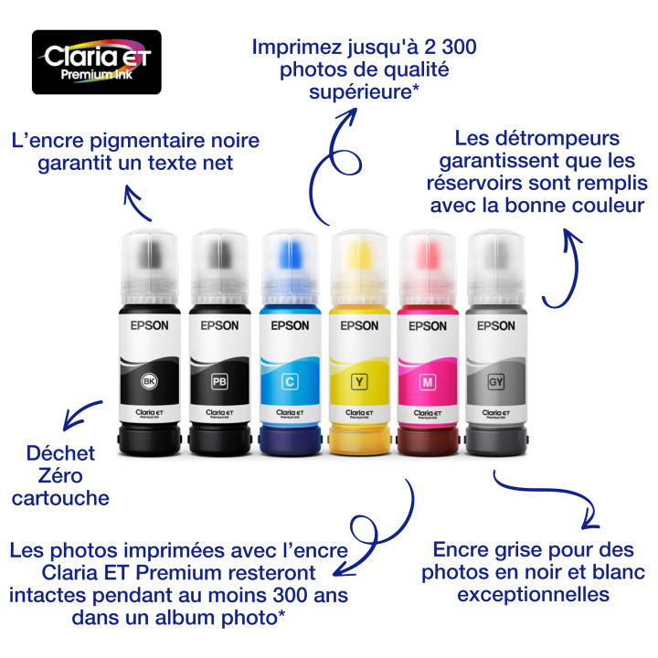 Epson 114 EcoTank Pigment Black ink bottle — vue 3