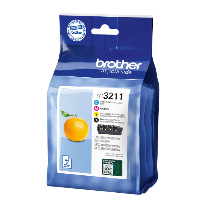 Brother LC3211VAL - Pack de cartouches d'encre originales — vue 2