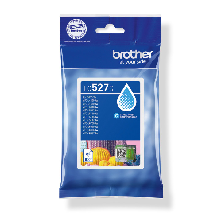 Brother Cartouche d'encre authentique LC527C - Cyan — vue 1