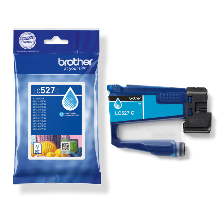 Brother Cartouche d'encre authentique LC527C - Cyan — vue 4